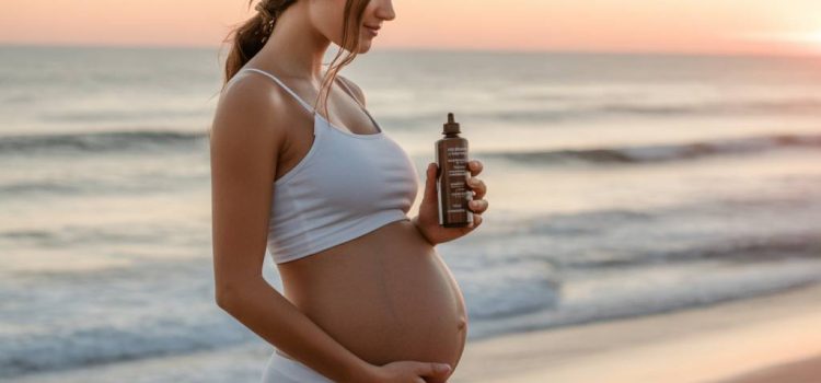 Autobronzant femme enceinte : quels produits choisir sans danger pour bébé