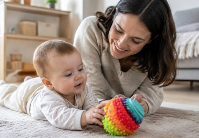 Éveil sensoriel de bébé : 10 activités simples à faire à la maison